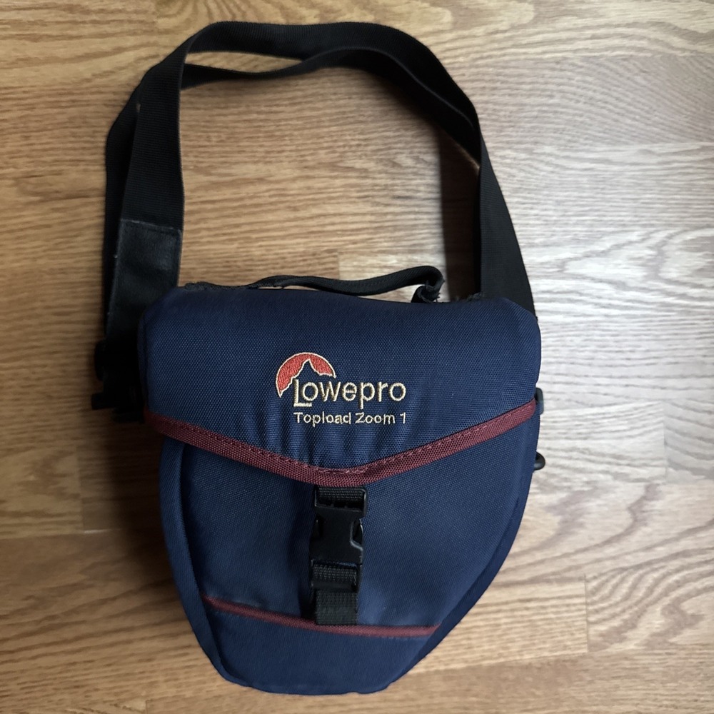 LOWEPRO Topload Zoom 1 Camera/Lens‎ Bag With Shoulder Strap Adjustable Padded